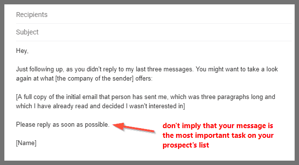 How To Send Follow Up Email After No Response