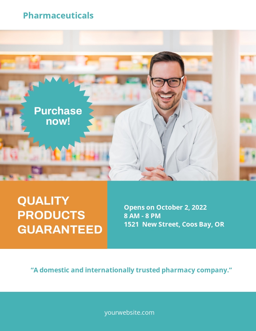 Pharmacy Flyer Template