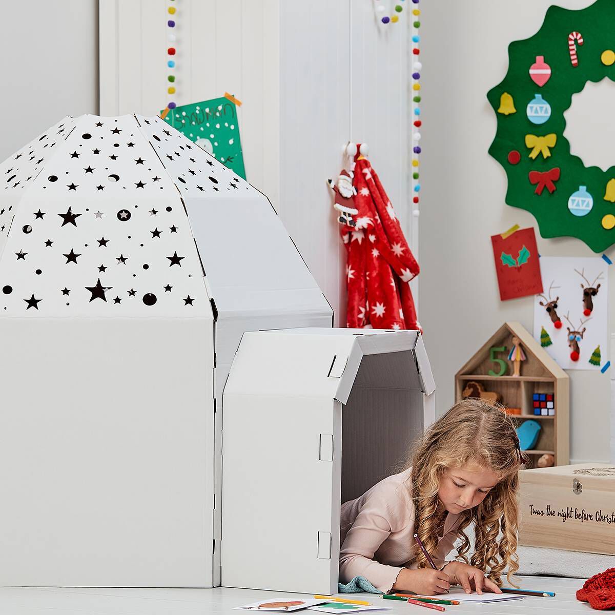 Colour In Cardboard Igloo 107cm | Hobbycraft