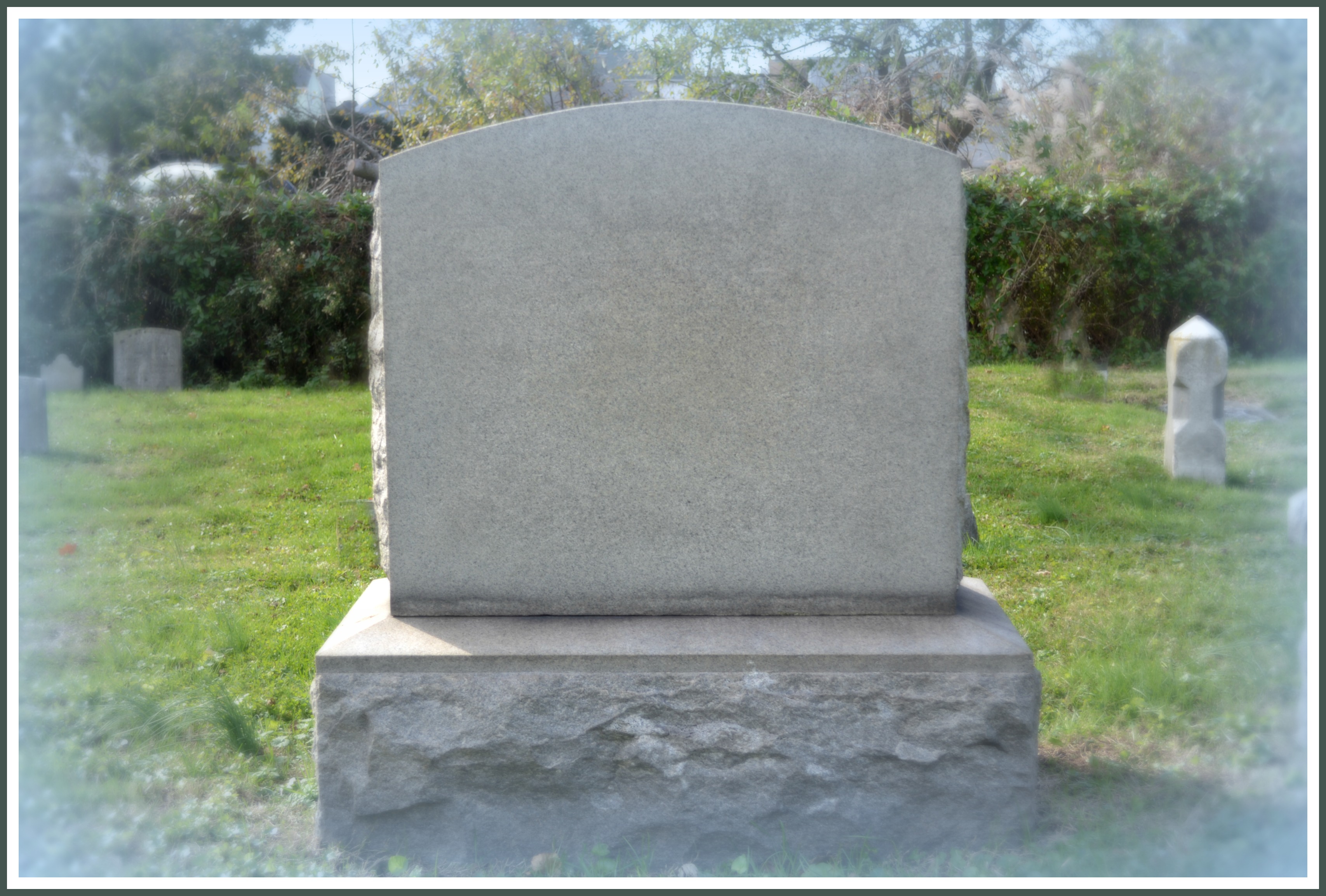 Gravestone Meme Template