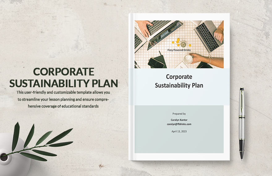 FREE Sustainability Plan Templates - Download in Word, Google Docs