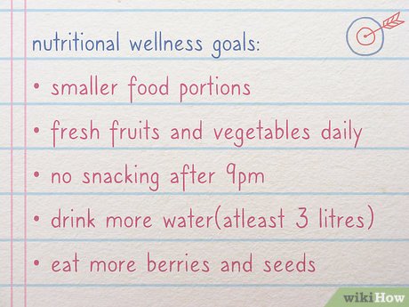 How to Create a Wellness Plan (with Pictures) - wikiHow