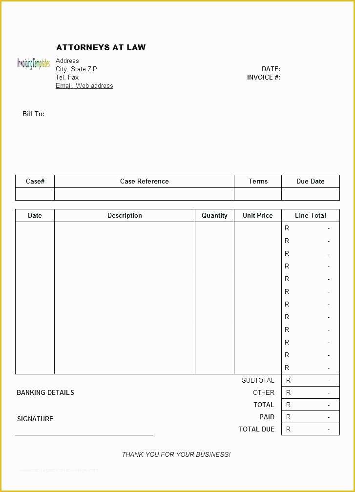 1099 Invoice Template