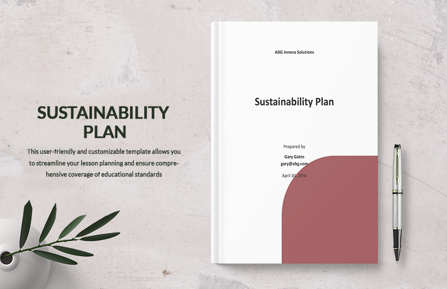 FREE Sustainability Plan Templates - Download in Word, Google Docs