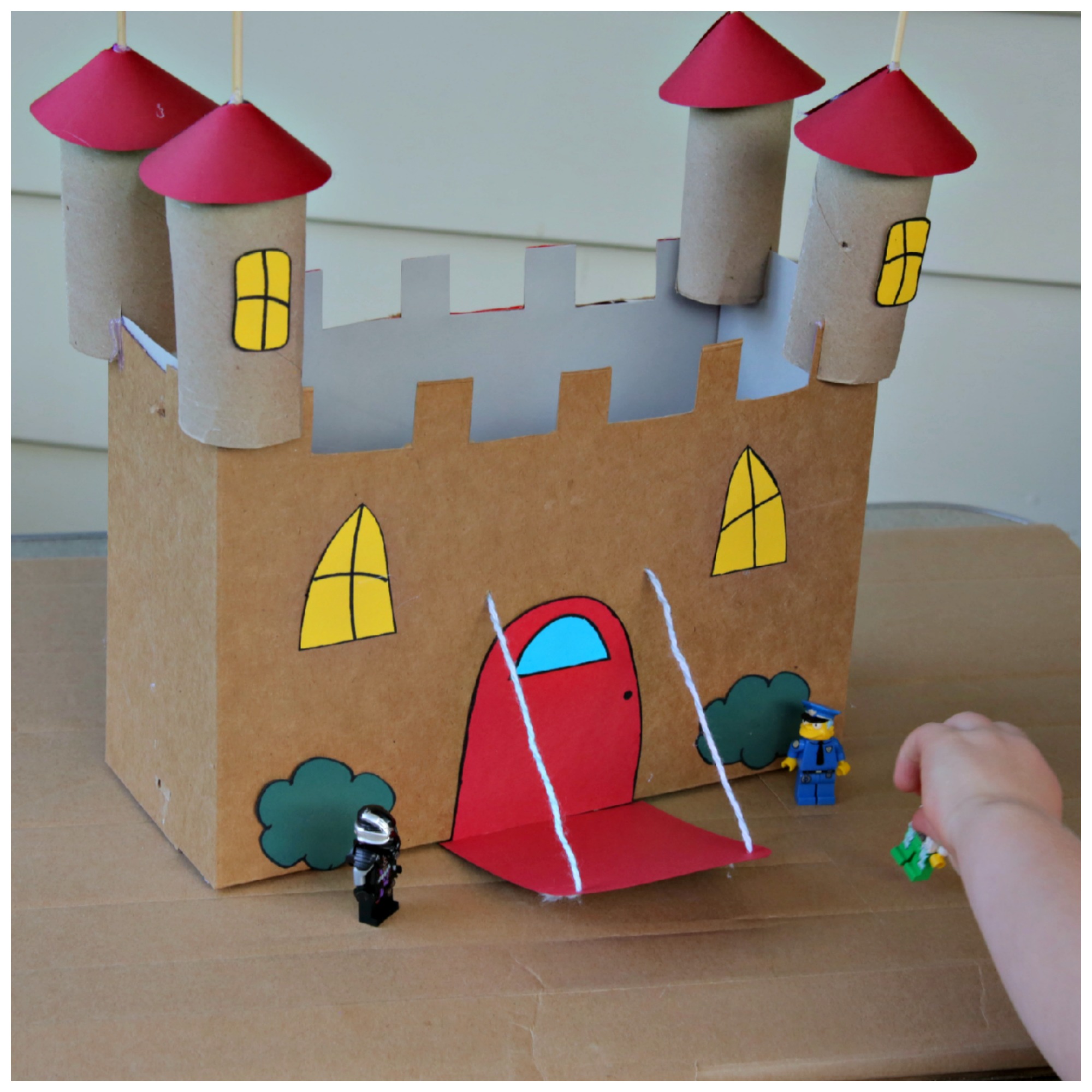 recycled cardboard crafts for kids Pin on diy learning toys